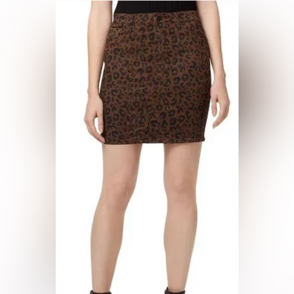 Sanctuary mini skirt in leopard print